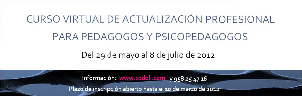 curso actualización profesional psico